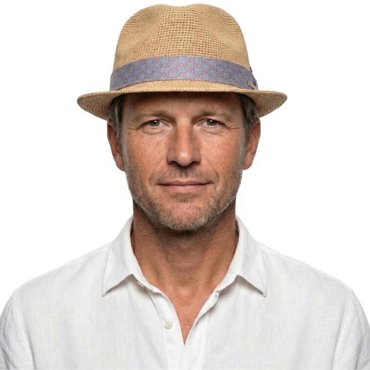 Letní slaměný trilby Balke – vzdušný a nemačkavý