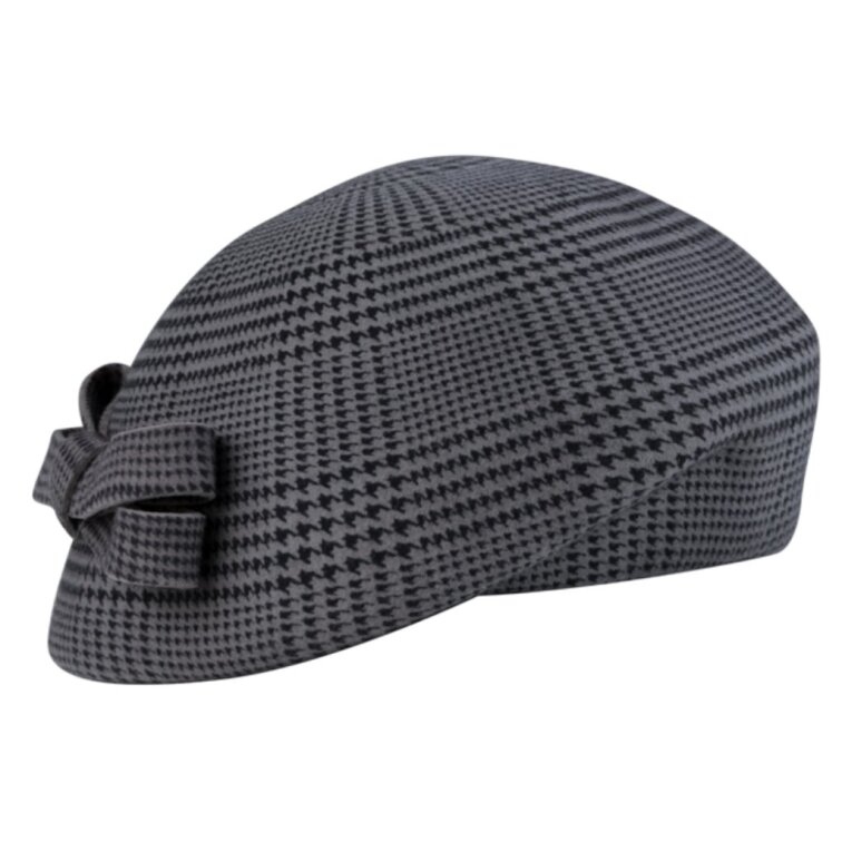 Dámská plstěná lodička Fiebig šedá se vzorem