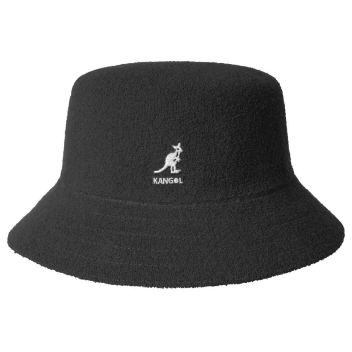 Černý klobouk Kangol Bermuda Bucket