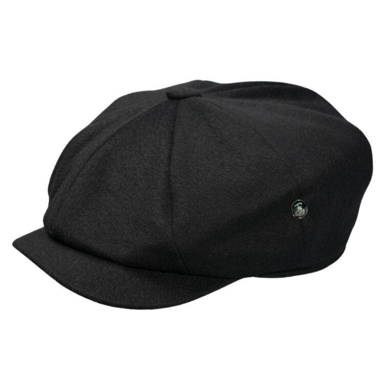 Pánská černá zimní vlněná bekovka City Sport