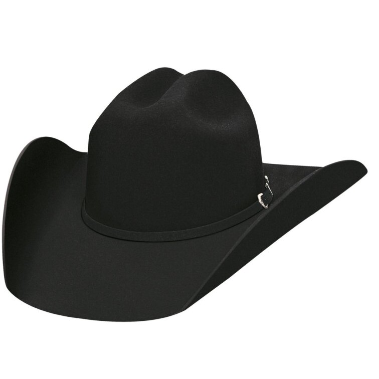 Bullhide Appaloosa 2X – černý rodeo klobouk