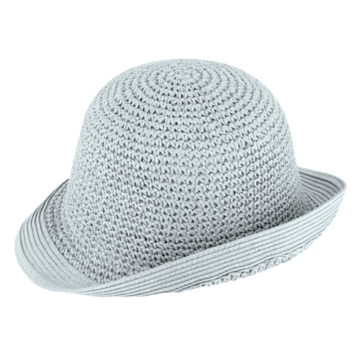 Dámský letní modrý klobouček Cloche od Fiebig