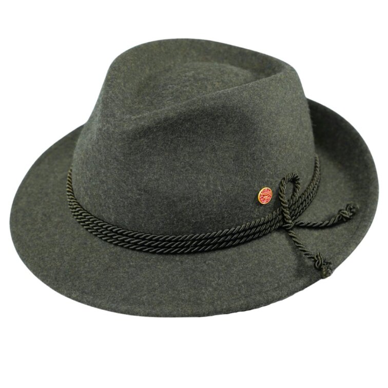 Olivový klobouk trilby Mayser - Maleo Mayser