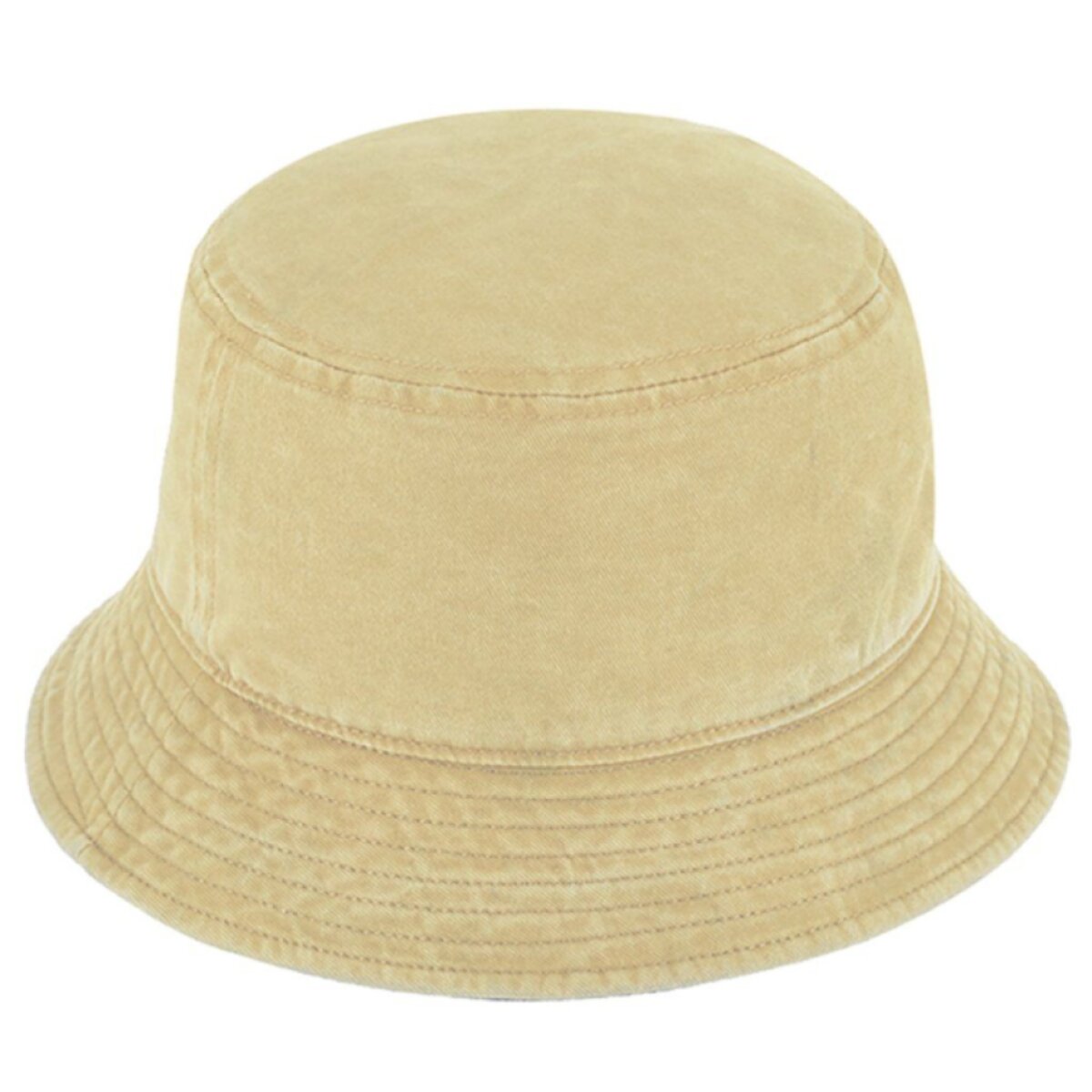 Bavlněný béžový bucket hat Fiebig s UV ochranou