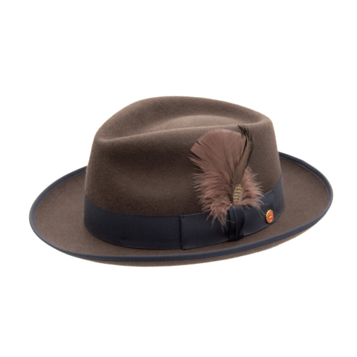 Hnědý klobouk Fedora - Mayser Jannes Truffel