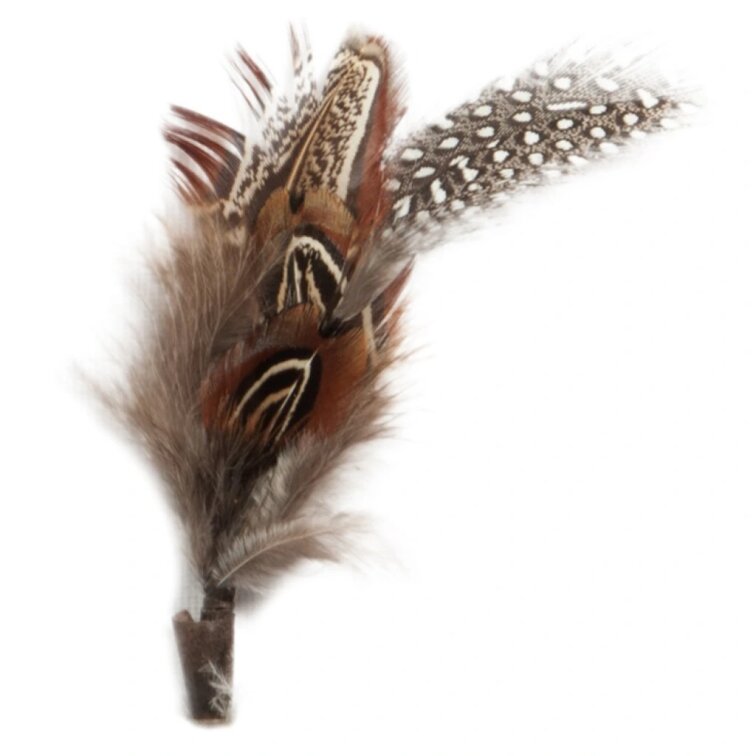 Ozdobné peří do klobouku