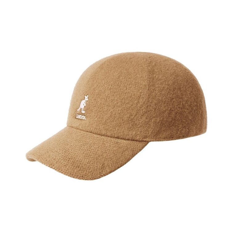 Vlněná kšiltovka Kangol Wool Spacecap camel