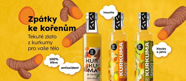 Jarní životabudič pro unavené tělo? Kurkuma detox!