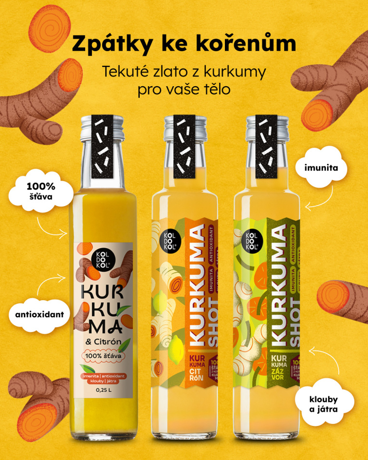 Jarní životabudič pro unavené tělo? Kurkuma detox!