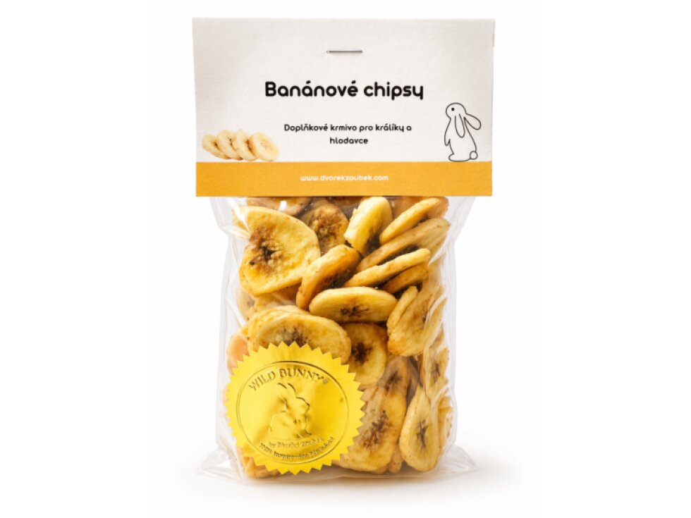 Banánové chipsy 100g