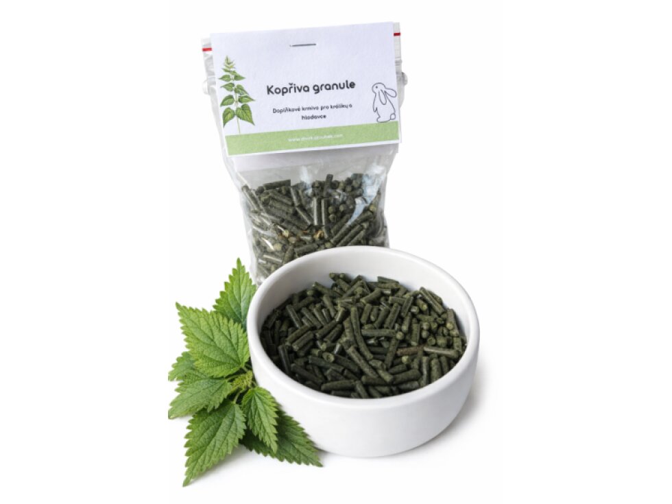 150g Bylinkové granule- 100% KOPŘIVA