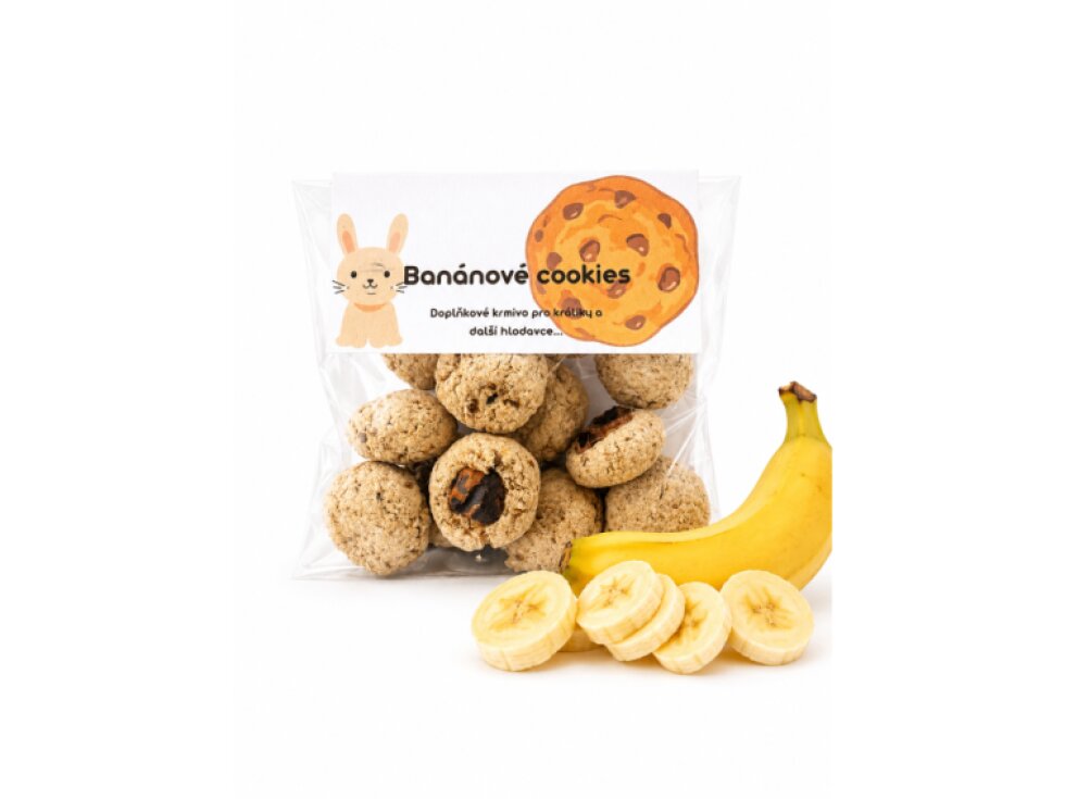 Banánové cookies