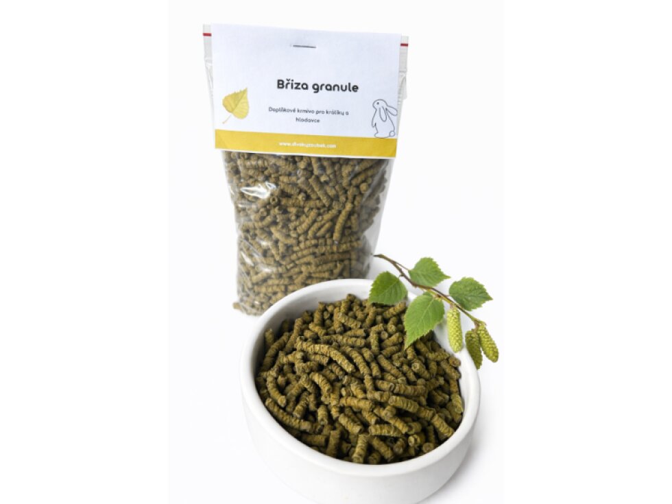 150 g Březové granule - 100% Bříza