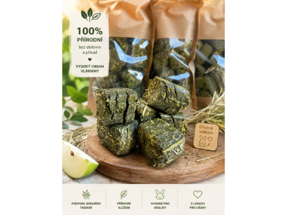 Wild Bunny Premium Apple Cube 700g