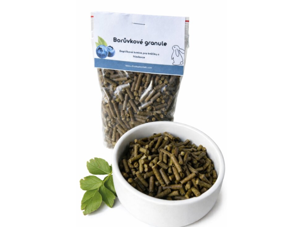 150g Borůvkové granule - 100% BORŮVKA nať