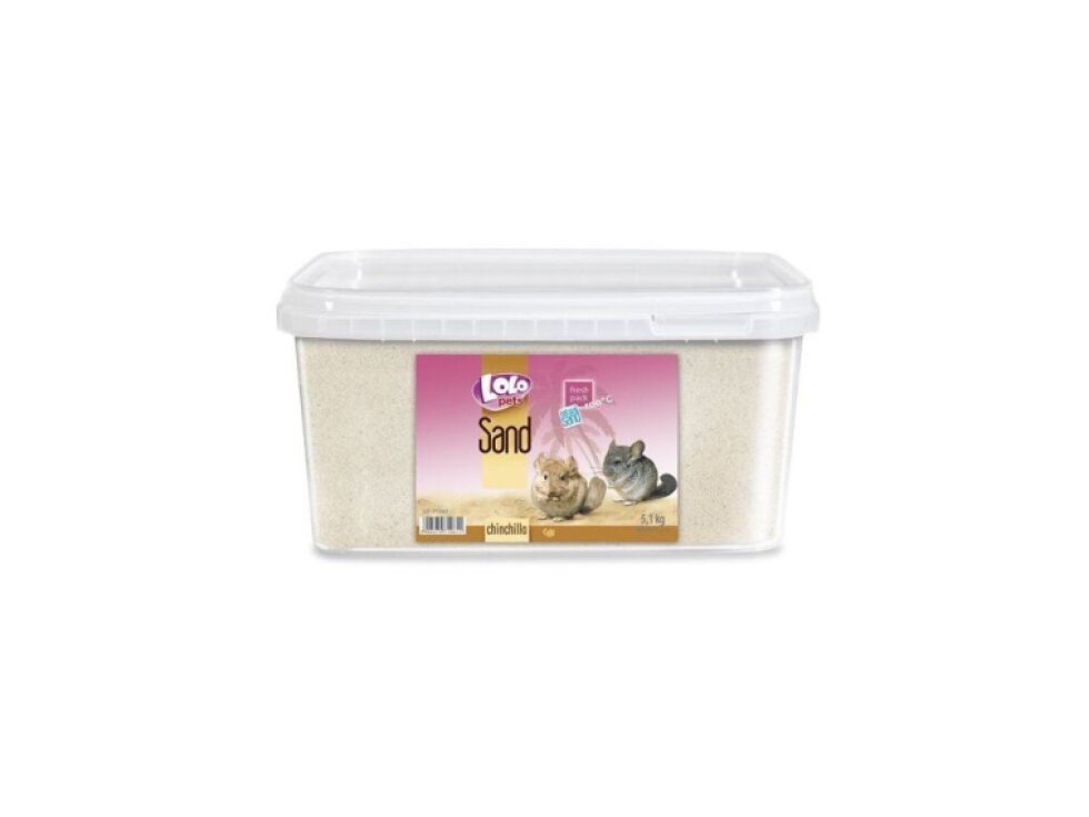LOLO písek pro činčily v kyblíku 3L 5,1 kg