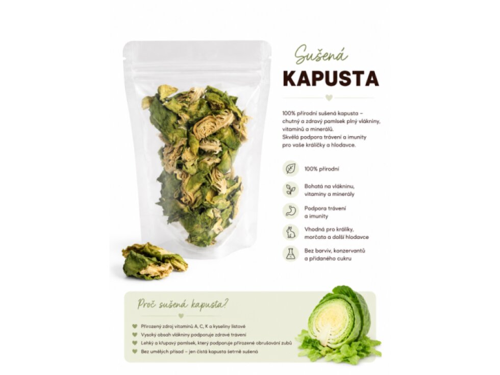 Sušená kapusta 20g