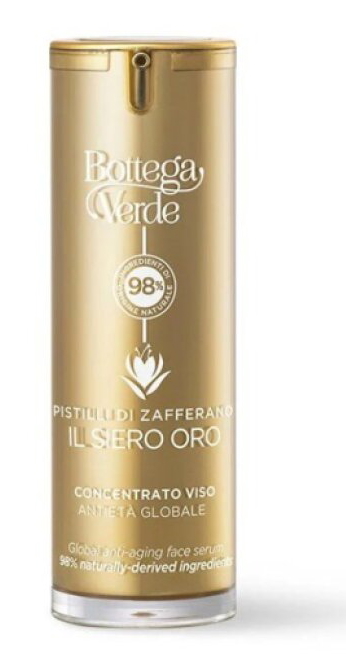 Bottega Verde ŠAFRÁNOVÉ PESTÍKY - Zlaté sérum - globální koncentrát na obličej proti stárnutí