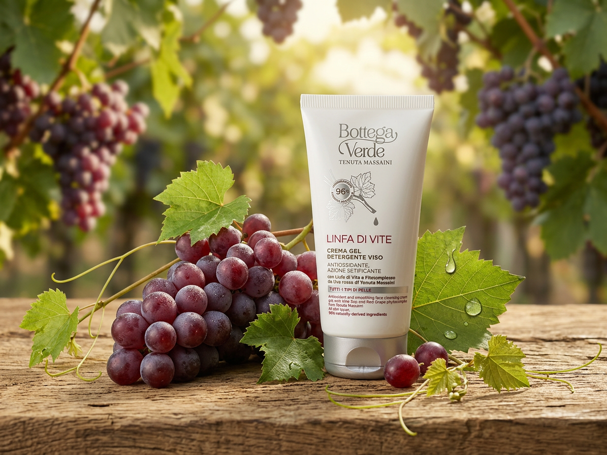 Bottega Verde WEINREBSAFT – Reinigende Gelcreme für das Gesicht