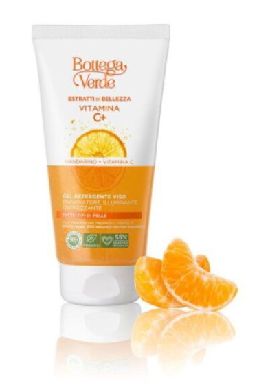 Bottega Verde SCHÖNHEITSEXTRAKTE – Vitamin C+ – Reinigungsgel für das Gesicht