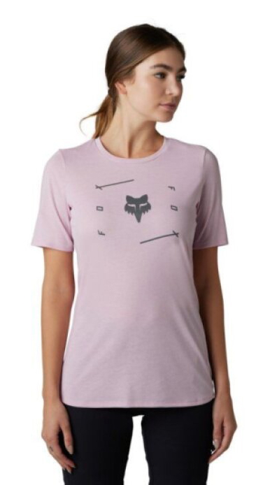 Dámský dres Fox W Ranger Dr Ss Jersey Veni Blush Velikost: M