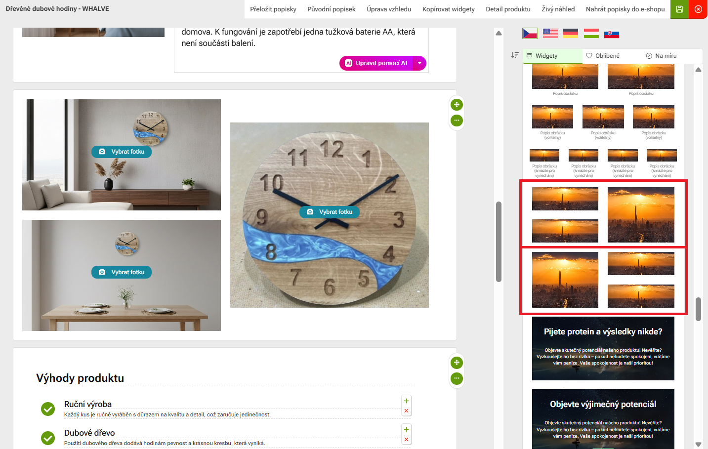 Novinky v Pobo: AI Live Designer, prémiové šablony a EAN kódy