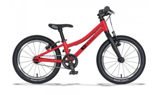 Kinderfahrrad KUbikes 16S Superlight 16″, rot, 5,45 kg