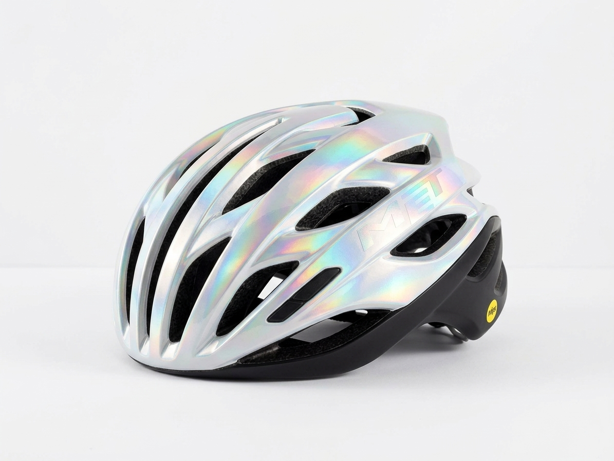 MET přilba ESTRO MIPS bílá holographic Velikost: