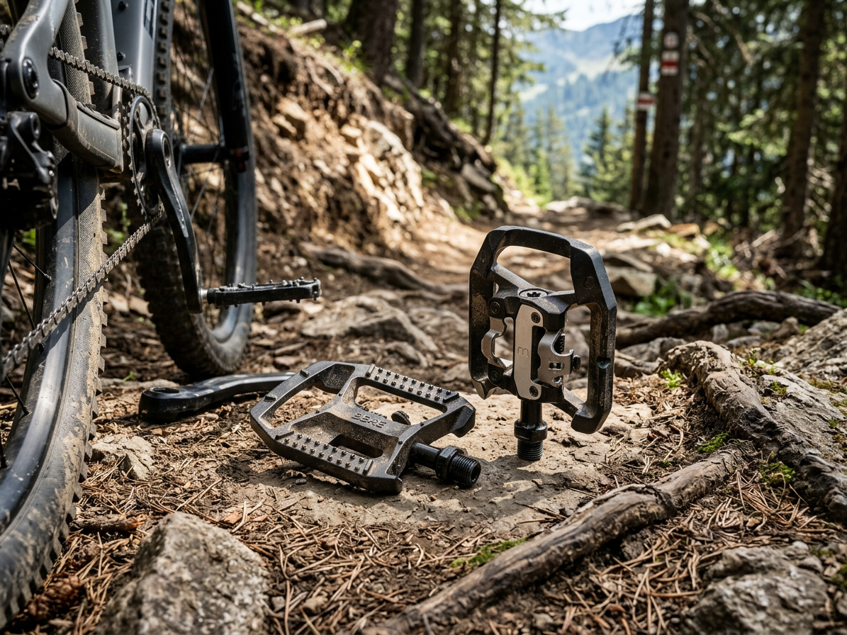 BBB BPD-61 DualChoise pedály, MTB