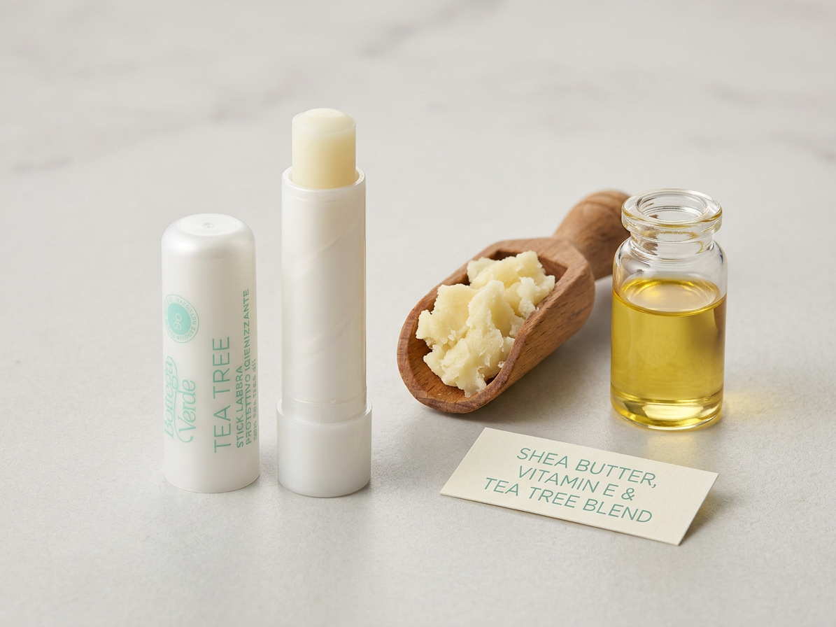 Bottega Verde TEA TREE – Lippenbalsam – schützend und desinfizierend