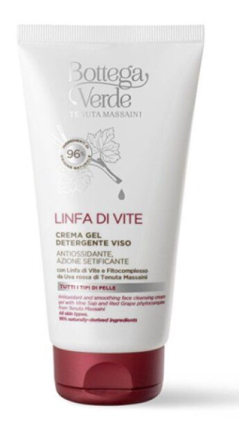 Bottega Verde WEINREBSAFT – Reinigende Gelcreme für das Gesicht