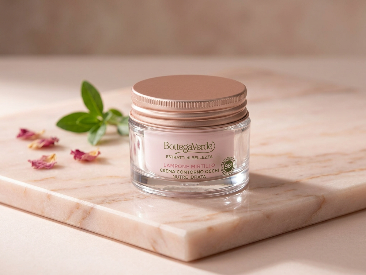 Bottega Verde BEAUTY-EXTRAKTE – Himbeere und Heidelbeere – Augencreme