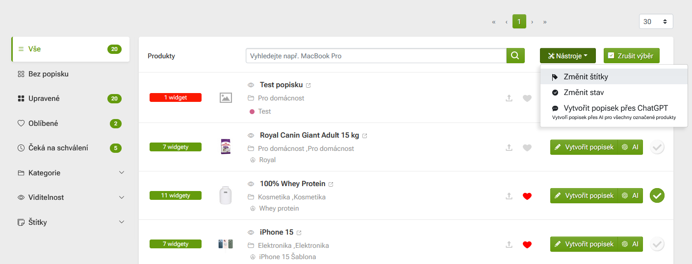 Jak využívat efektivně štítky pro značení a filtraci produktů