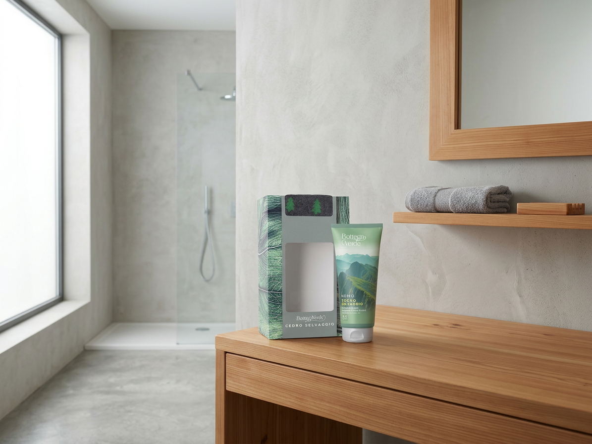 MANN - WILDZEDER - Set - Duschshampoo und Socken
