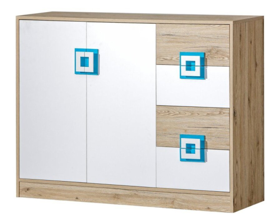 Kinderzimmer NICO 3 Domel Farbe: Eiche