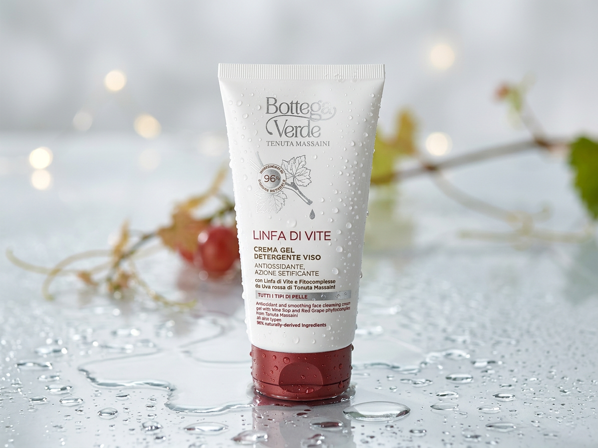 Bottega Verde WEINREBSAFT – Reinigende Gelcreme für das Gesicht
