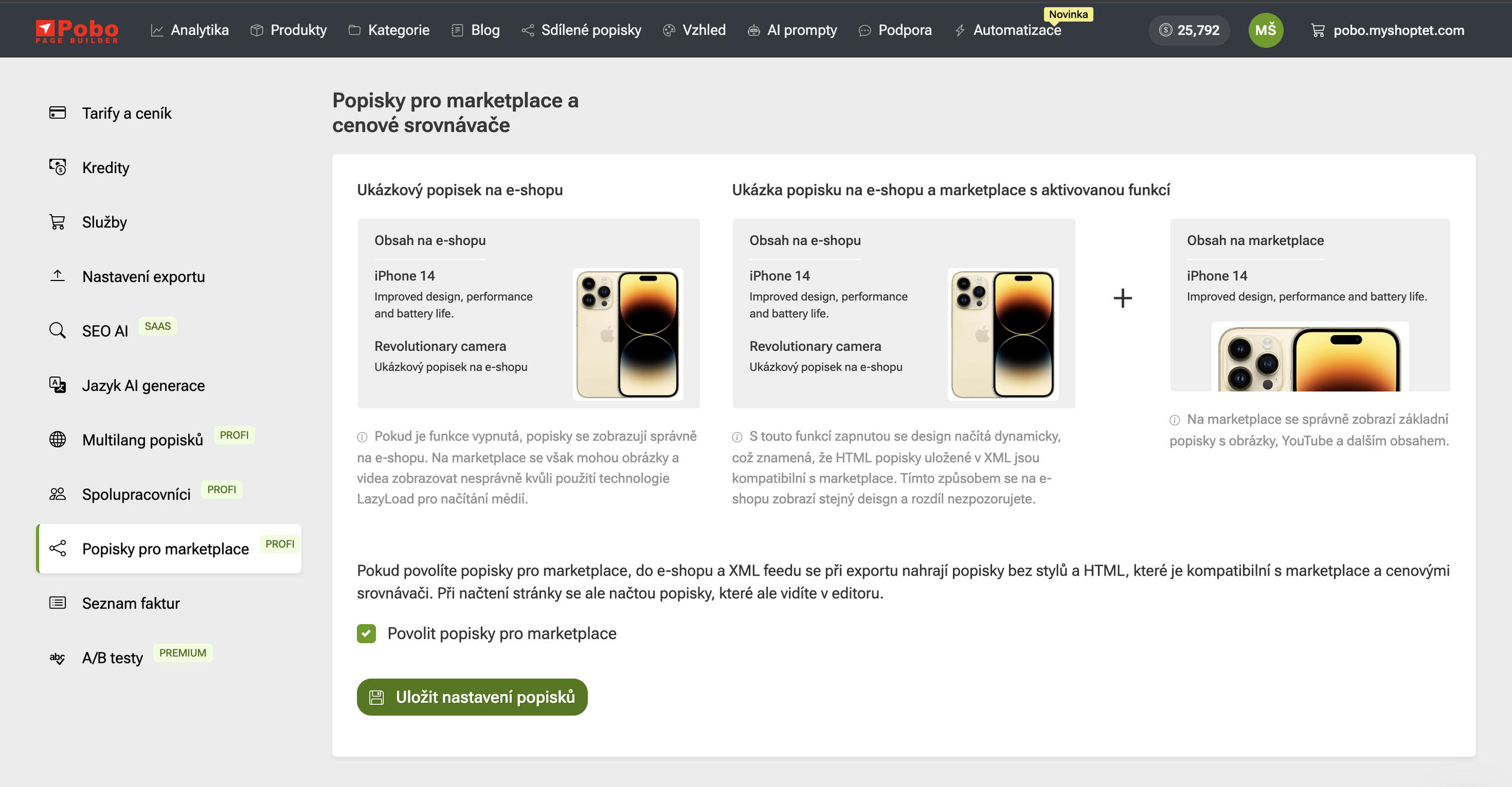 Hogyan működnek a marketplace és az ár-összehasonlító címkék?