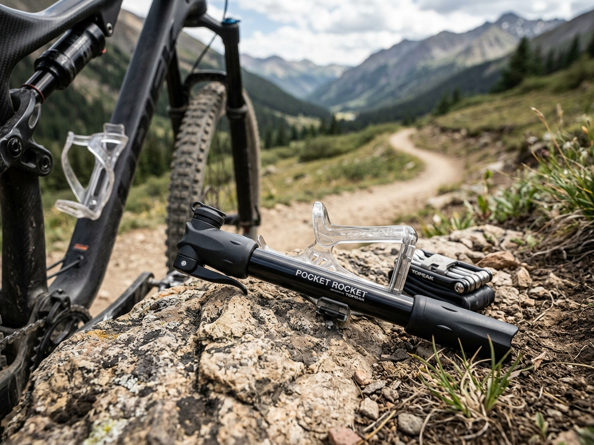 TOPEAK PUMPA POCKET ROCKET ČERNÁ