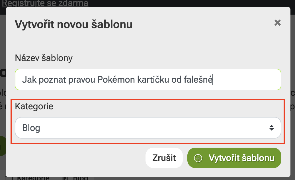 Jak si předpřipravit článek pomocí AI na e-shopu