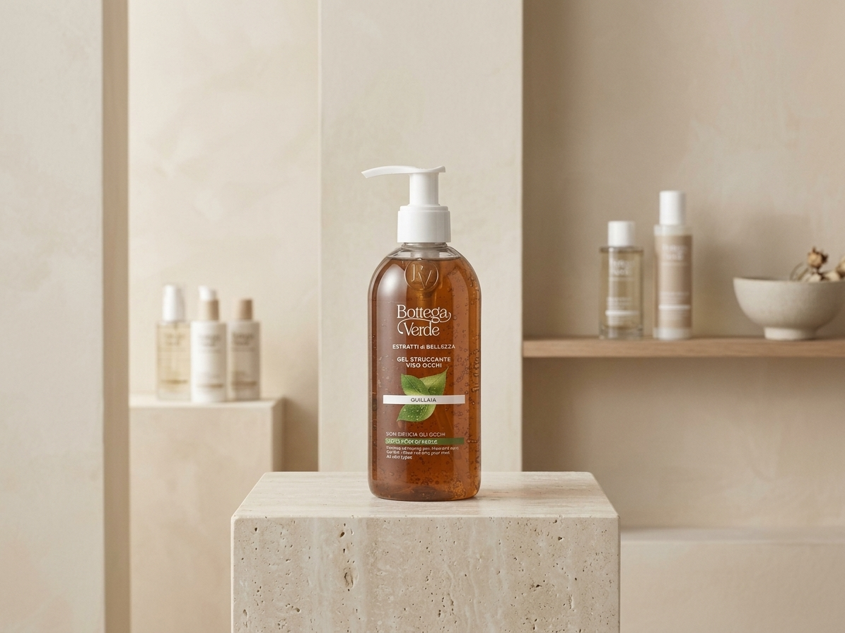 Bottega Verde EXTRAKTE FÜR DIE SCHÖNHEIT - Quillaia - Reinigungs-Gel für Gesicht und Augen