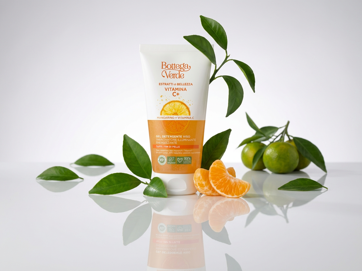 Bottega Verde SCHÖNHEITSEXTRAKTE – Vitamin C+ – Reinigungsgel für das Gesicht