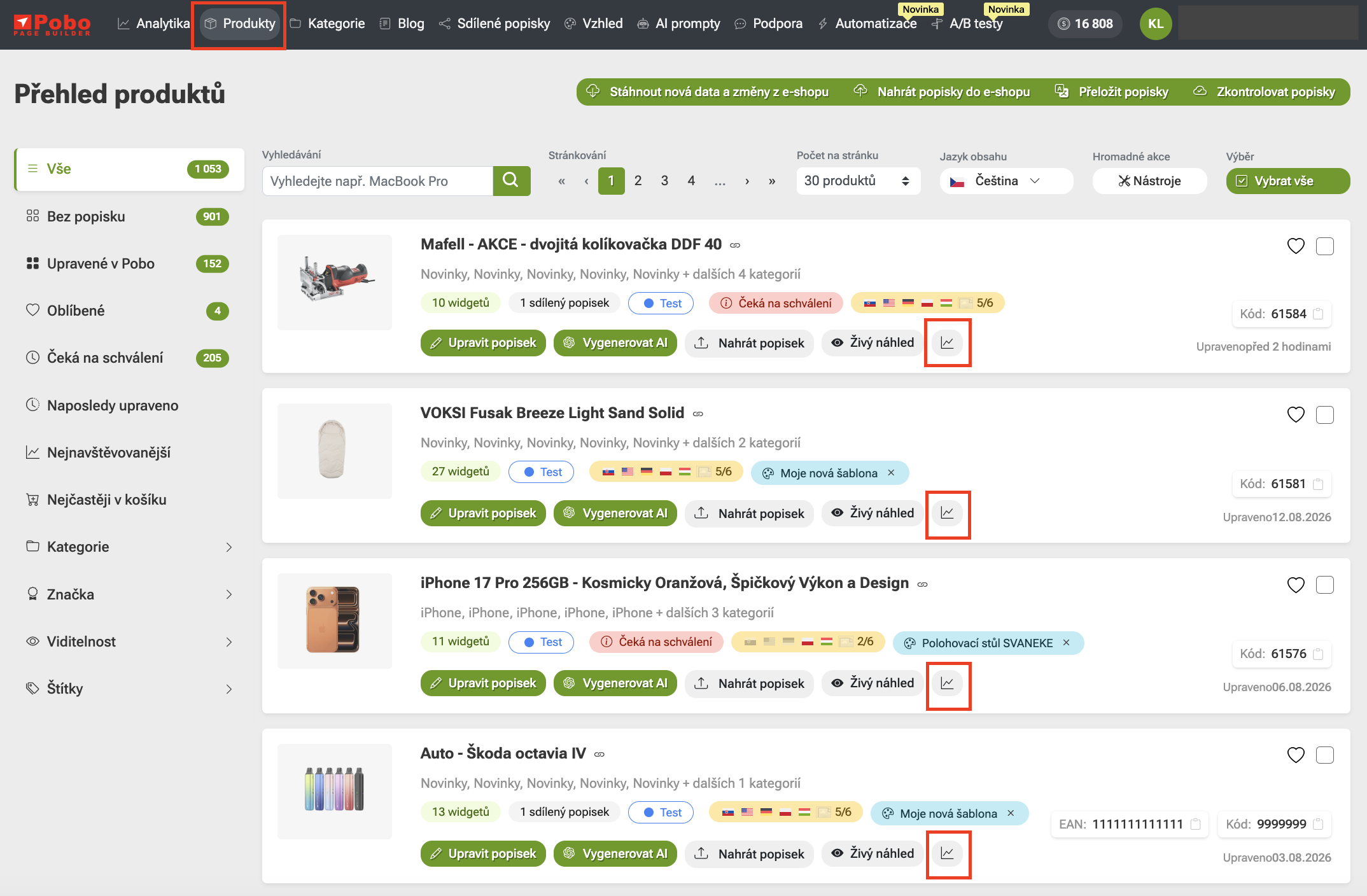 New analytics in Pobo: Compare results before and after label deployment