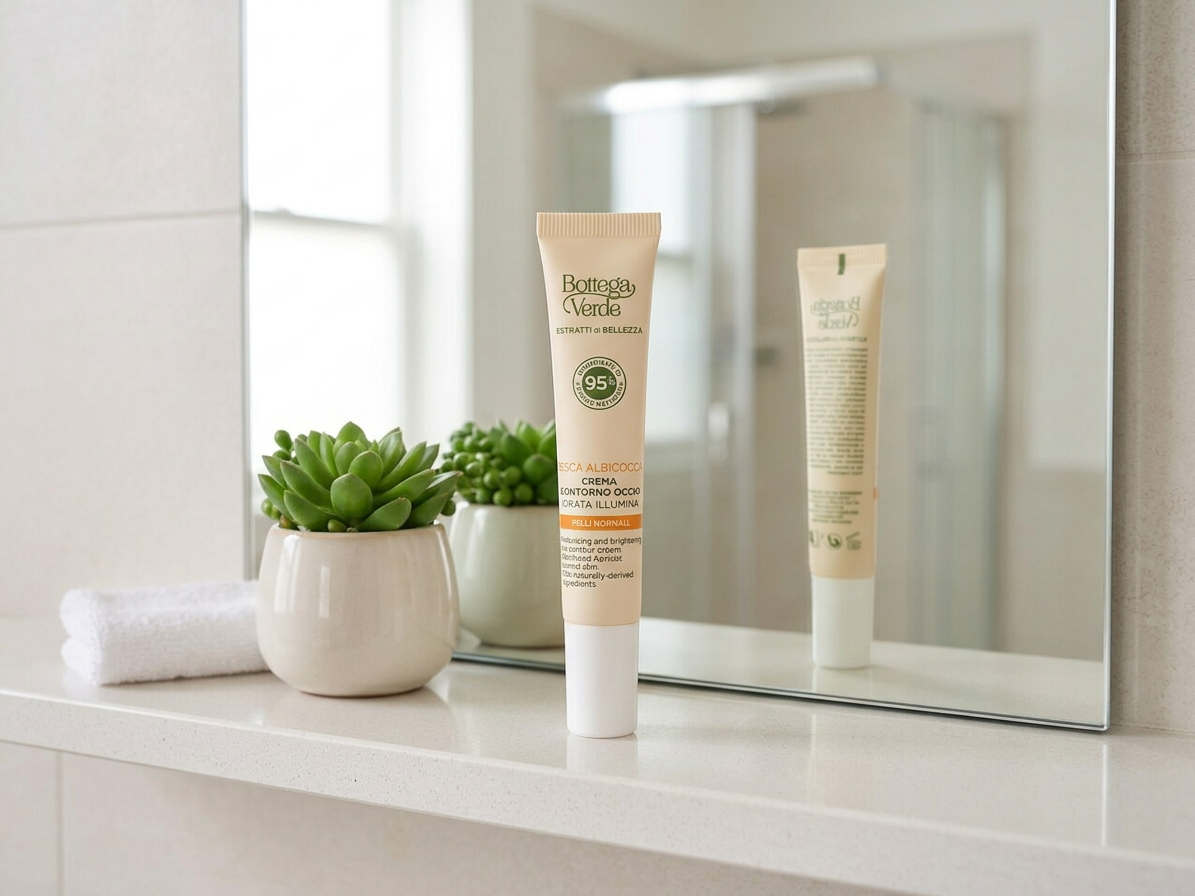 Bottega Verde BEAUTY-EXTRAKTE – Pfirsich und Aprikose – Augenpartiencreme
