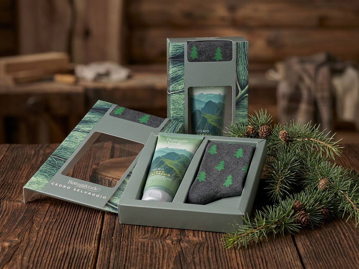 MANN - WILDZEDER - Set - Duschshampoo und Socken