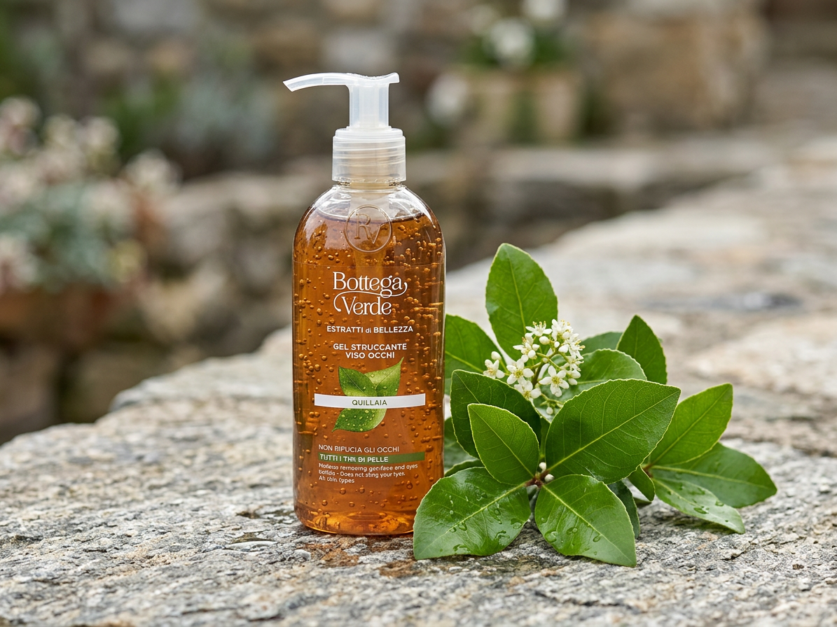 Bottega Verde EXTRAKTE FÜR DIE SCHÖNHEIT - Quillaia - Reinigungs-Gel für Gesicht und Augen