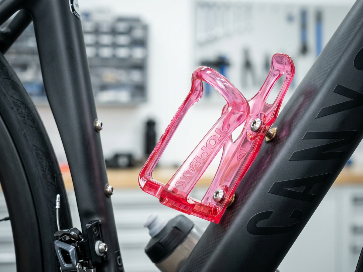 TOPEAK KOŠÍK NA LAHEV MONO CAGE CX ČIRÁ ČERVENÁ