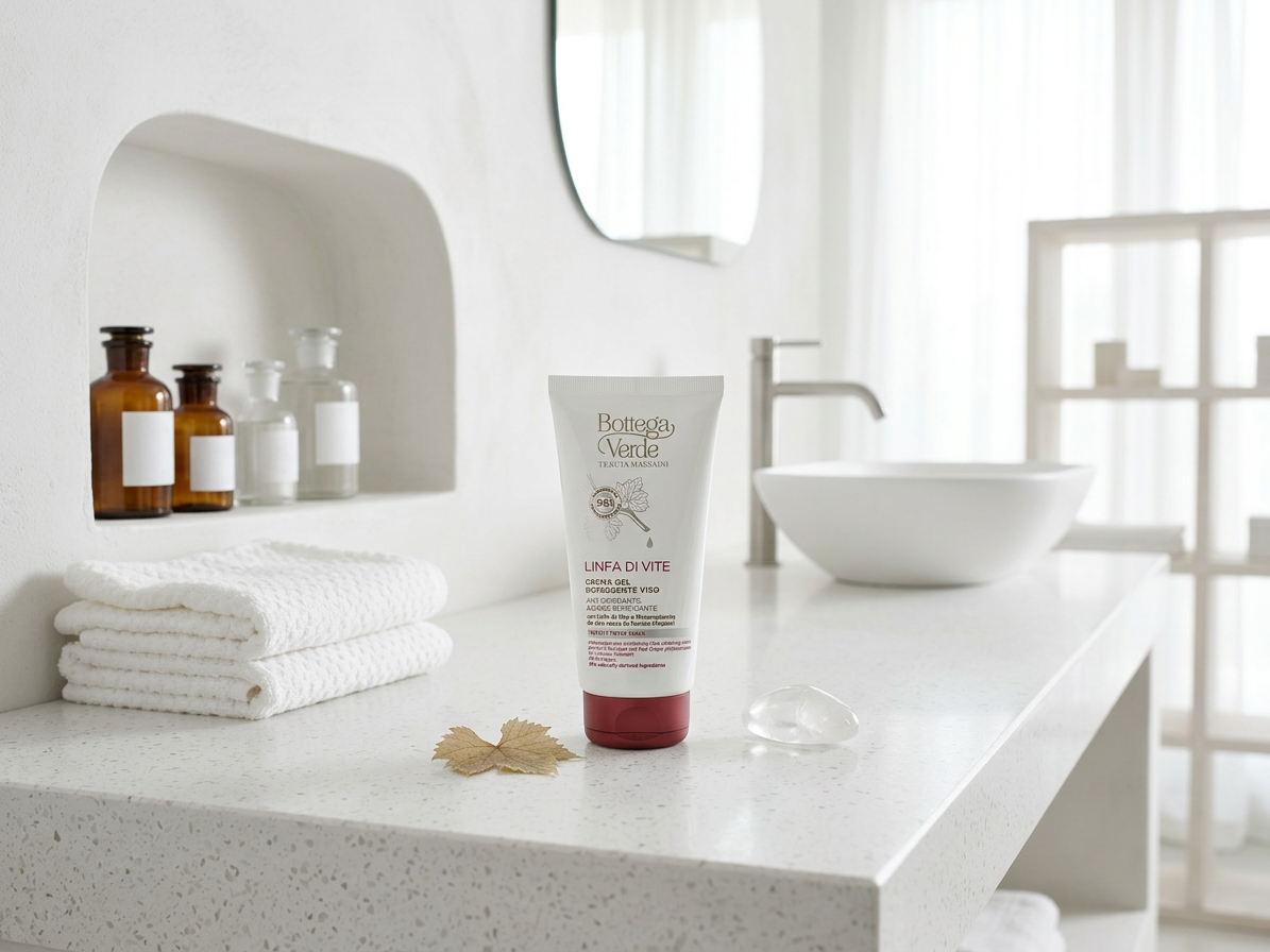 Bottega Verde WEINREBSAFT – Reinigende Gelcreme für das Gesicht