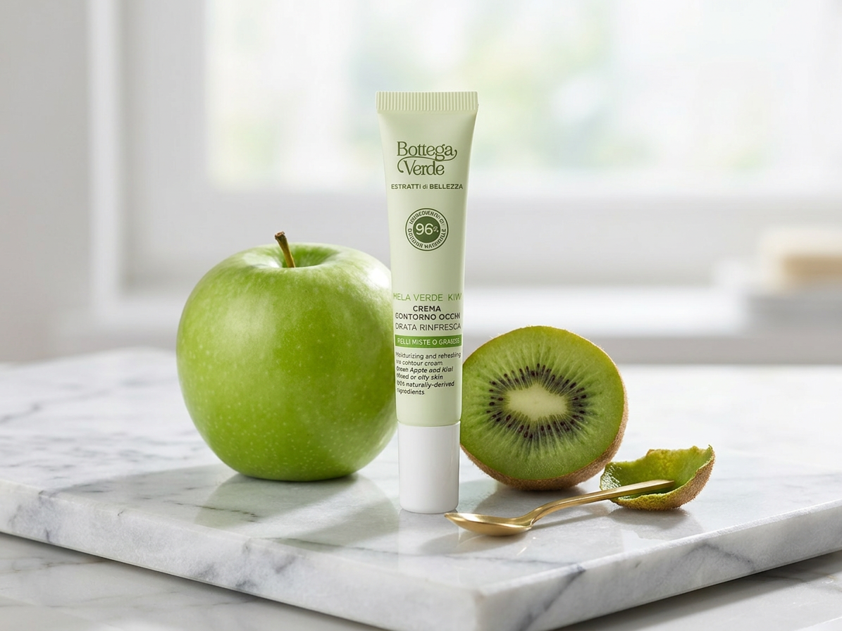 Bottega Verde BEAUTY-EXTRAKTE - Grüner Apfel und Kiwi - Augen-Konturencreme