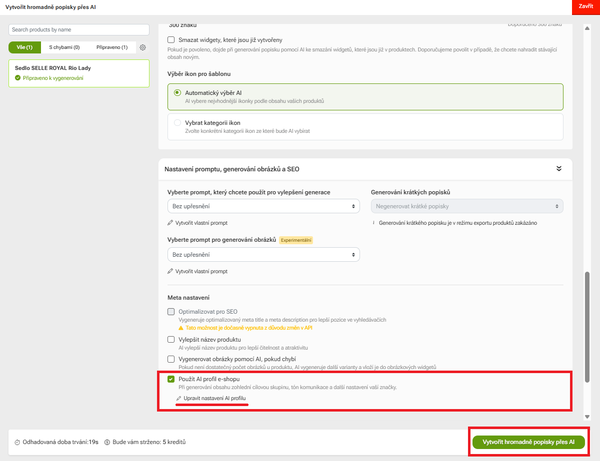 Novinky v Pobo: vlastní barevná paleta, AI profil e-shopu a analytika