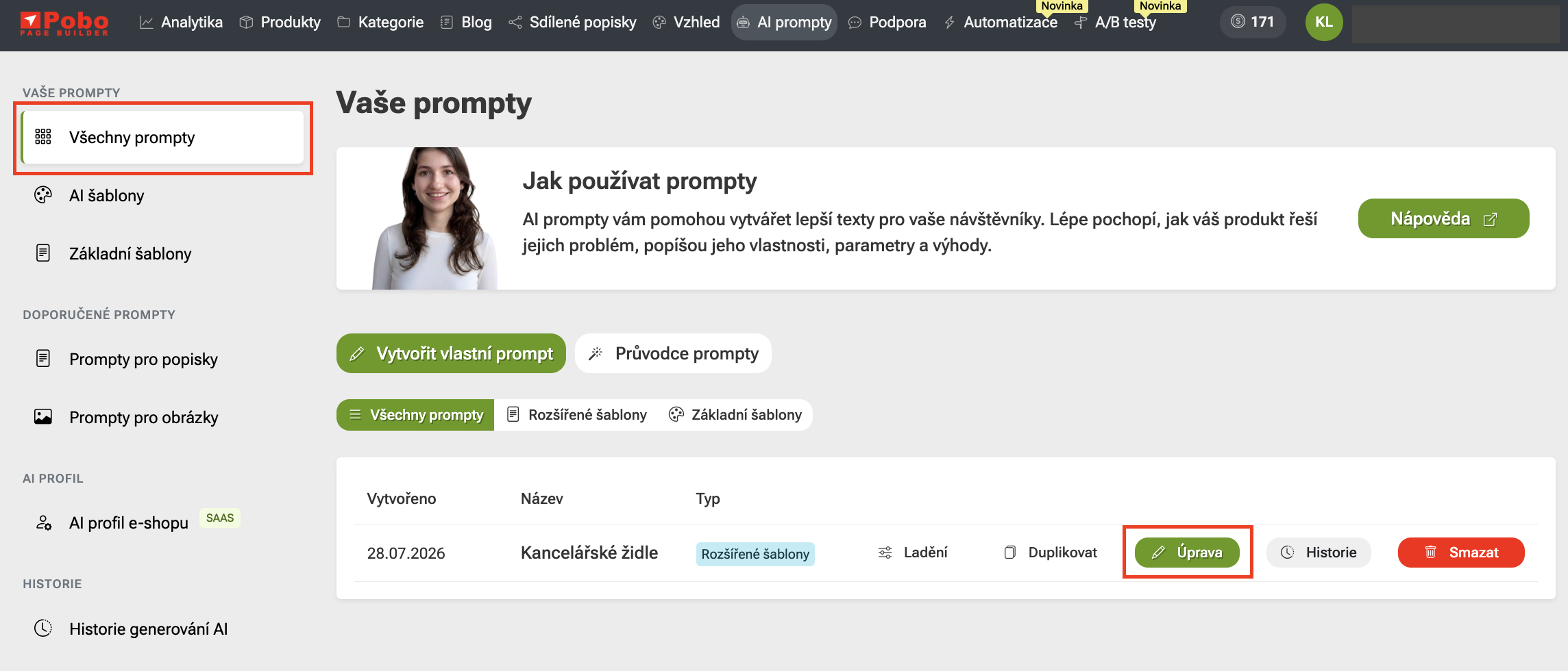 Jak automaticky oříznout produktové fotky v Pobo